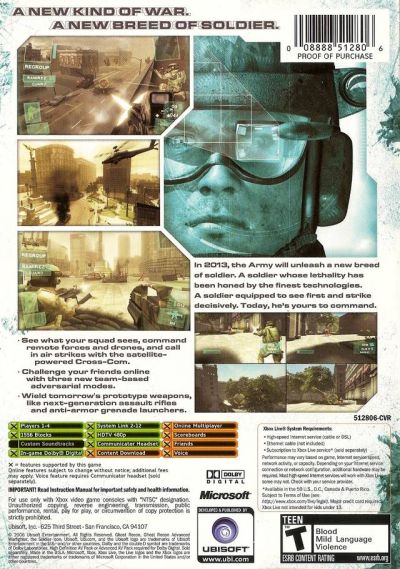 Tom Clancy's - Ghost Recon - Advanced Warfighter (USA)